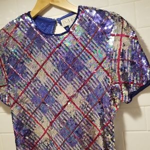 Vintage AJ Bari Sequin Dress